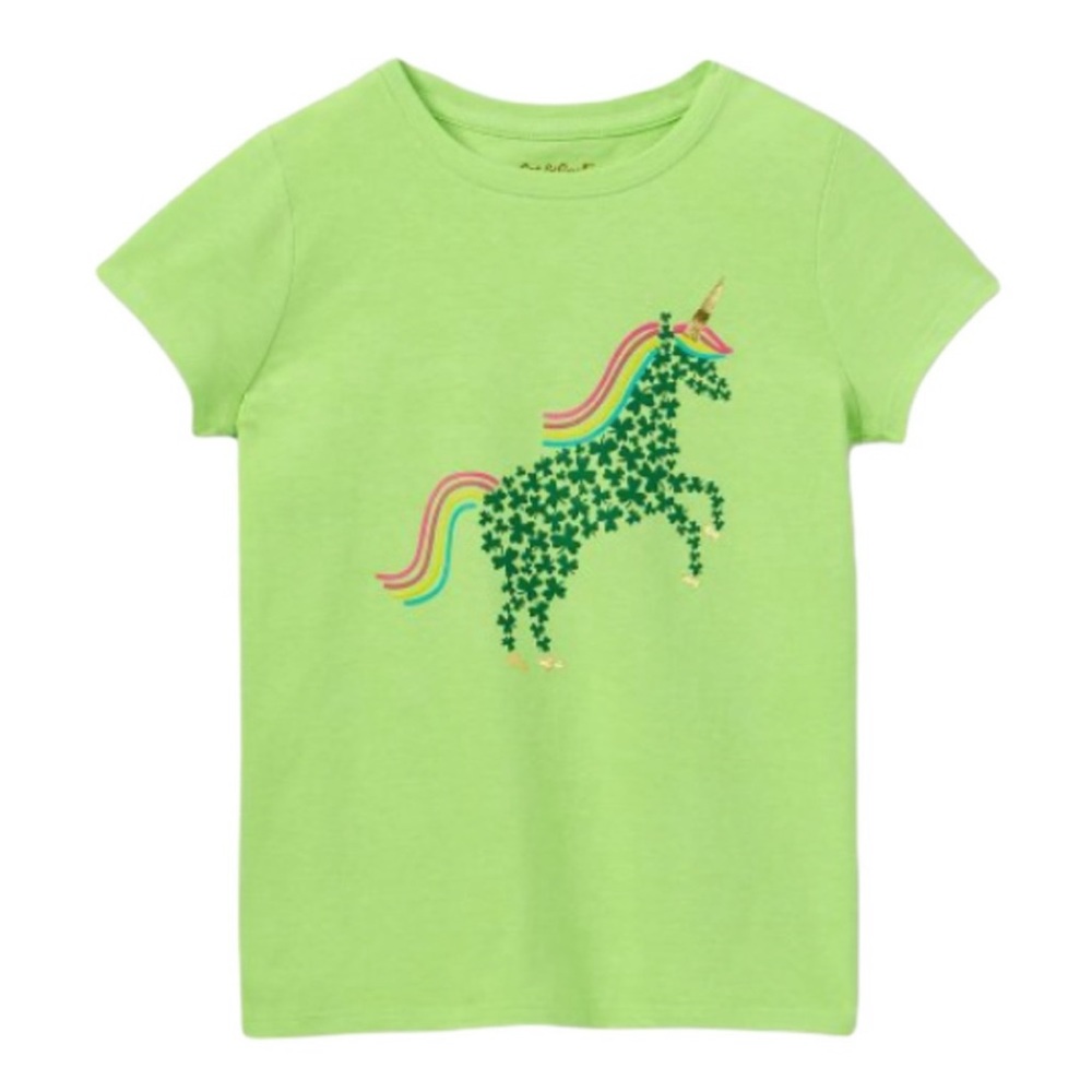 Rainbow and Lucky Clover Unicorn XS 4/5 or S 6/6x NWT